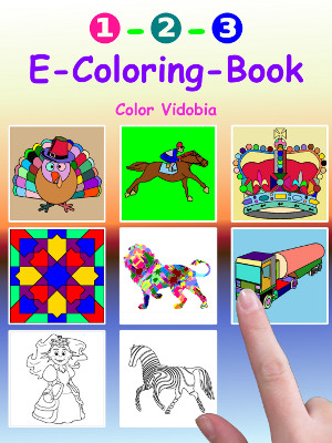 The First E-Coloring-Book